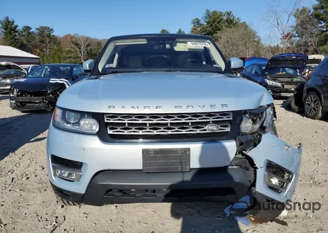 2016 Land Rover Range Rover Sport Hse из США, поврежденный, VIN SALWR2VF3GA544658